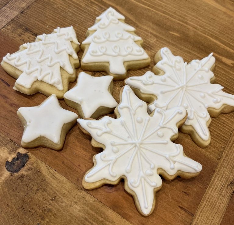 Decorated Sugar Cookies with Royal Icing